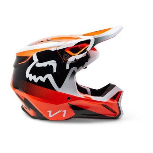 Kask Motocyklowy cross quad FOX V1 LEED FLUO ORANGE