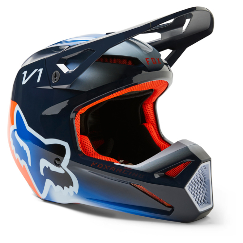 Kask Motocyklowy cross quad FOX V1 TOXSYK MIDNIGHT