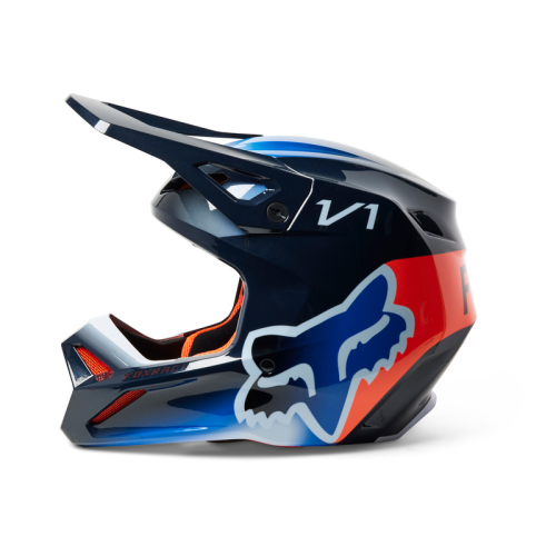 Kask Motocyklowy cross quad FOX V1 TOXSYK MIDNIGHT