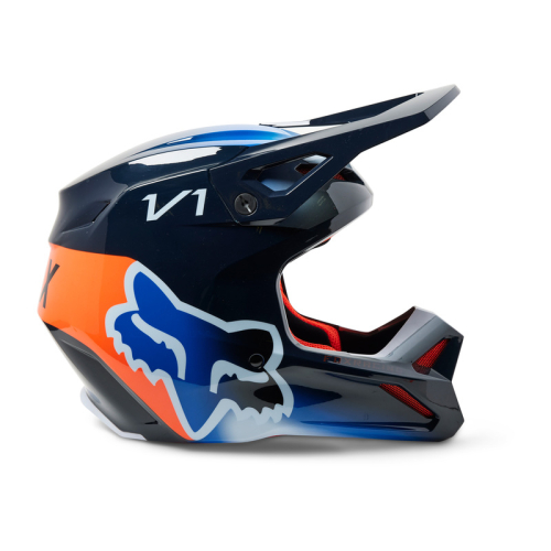 Kask Motocyklowy cross quad FOX V1 TOXSYK MIDNIGHT
