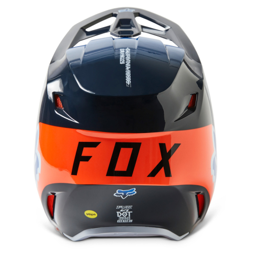 Kask Motocyklowy cross quad FOX V1 TOXSYK MIDNIGHT
