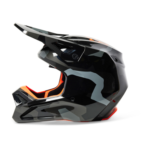 Kask Motocyklowy cross quad FOX V1 BNKR GREY CAMO