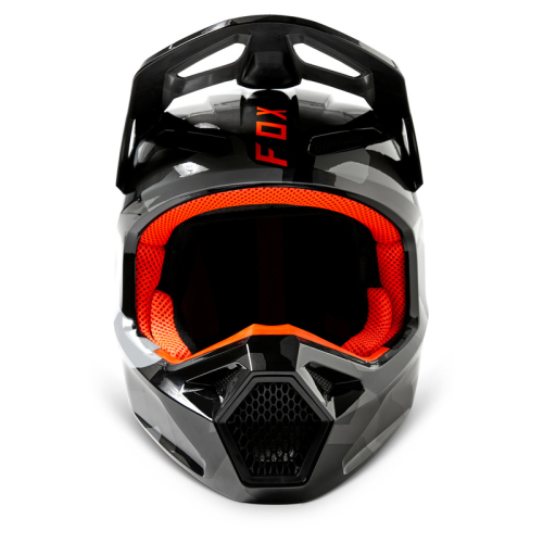 Kask Motocyklowy cross quad FOX V1 BNKR GREY CAMO