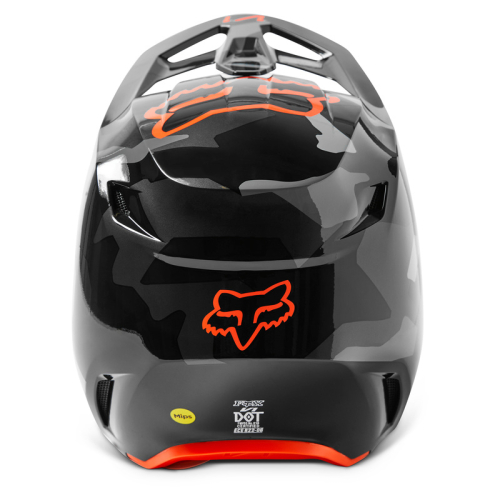 Kask Motocyklowy cross quad FOX V1 BNKR GREY CAMO