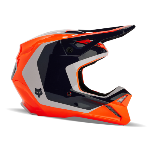 Kask Motocyklowy cross quad FOX V1 NITRO FLUORESCENT ORANGE