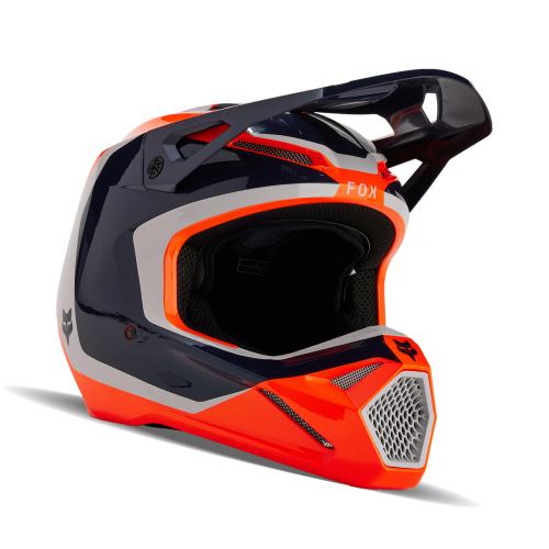 Kask Motocyklowy cross quad FOX V1 NITRO FLUORESCENT ORANGE