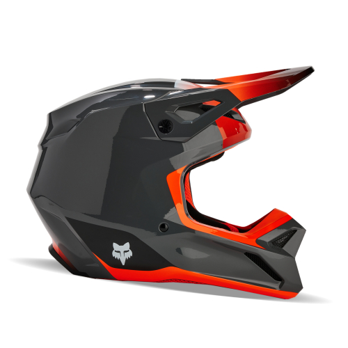 Kask Motocyklowy cross quad FOX V1 BALLAST GREY/ORANGE