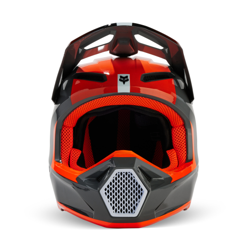 Kask Motocyklowy cross quad FOX V1 BALLAST GREY/ORANGE