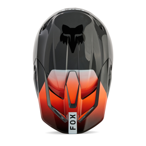Kask Motocyklowy cross quad FOX V1 BALLAST GREY/ORANGE