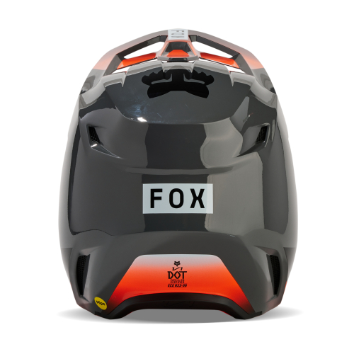 Kask Motocyklowy cross quad FOX V1 BALLAST GREY/ORANGE