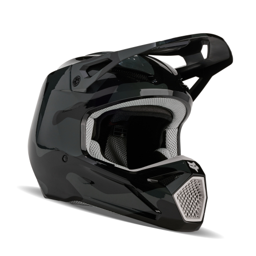 Kask Motocyklowy cross quad FOX V1 BNKR BLACK CAMO