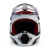 Kask Motocyklowy cross quad FOX V1 FLORA WHITE/BLACK