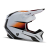Kask Motocyklowy cross quad FOX V1 FLORA WHITE/BLACK