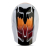 Kask Motocyklowy cross quad FOX V1 FLORA WHITE/BLACK