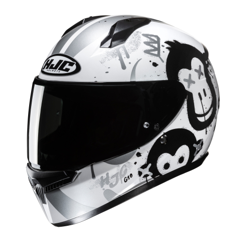 Kask Motocyklowy HJC C10 GETI BLACK/SILVER