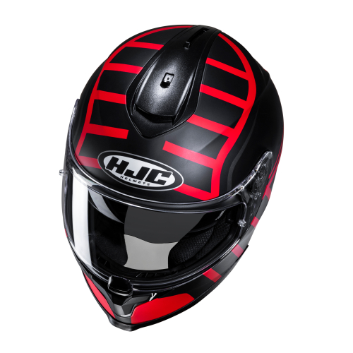 Kask Motocyklowy HJC C70N HOLT BLACK/RED