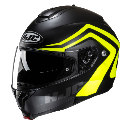 Kask Motocyklowy szczękowy HJC C91N NEPOS BLACK/YELLOW