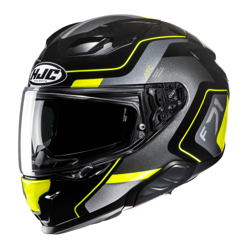 Kask Motocyklowy HJC F71 ARCAN BLACK/YELLOW