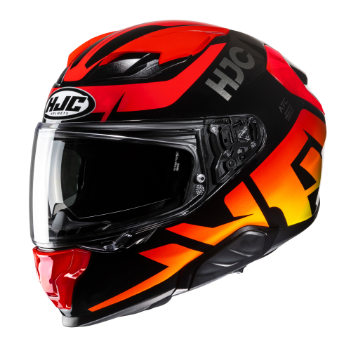Kask Motocyklowy HJC F71 BARD BLACK/RED