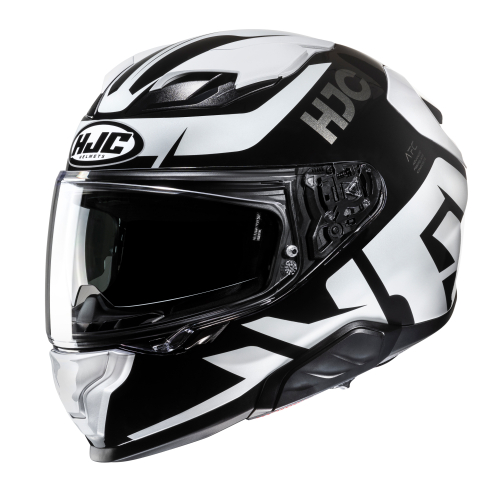 Kask Motocyklowy HJC F71 BARD BLACK/WHITE