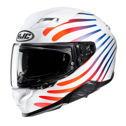 Kask Motocyklowy HJC F71 ZEN WHITE/RED
