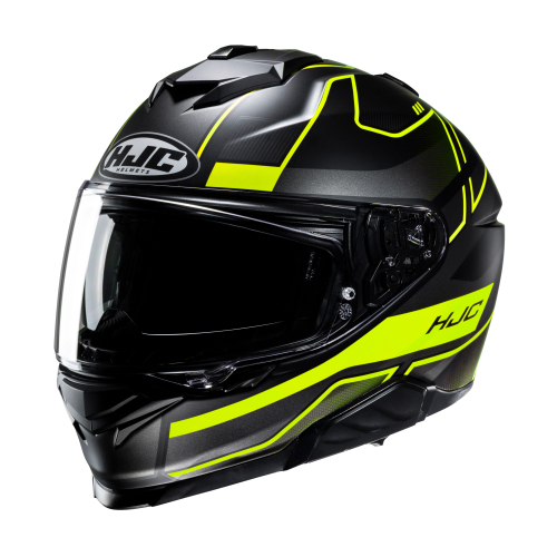 Kask Motocyklowy HJC I71 IORIX BLACK/YELLOW