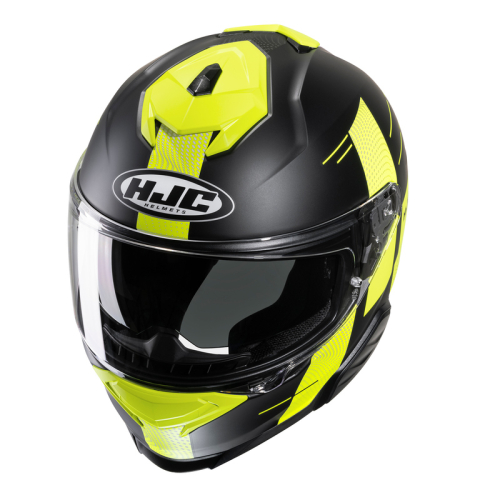 Kask Motocyklowy HJC I71 PEKA BLACK/YELLOW
