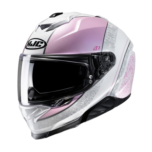 Kask Motocyklowy HJC I71 SERA WHITE/PINK