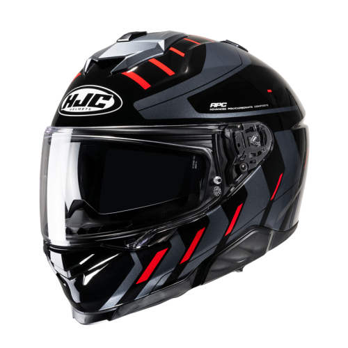 Kask Motocyklowy HJC I71 SIMO BLACK/RED