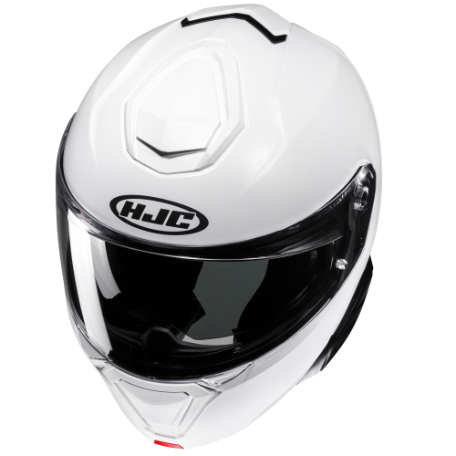 Kask Motocyklowy szczękowy HJC I91 SOLID PEARL WHITE