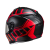 Kask Motocyklowy HJC C70N HOLT BLACK/RED