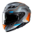 Kask Motocyklowy HJC F71 ARCAN GREY/RED