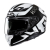 Kask Motocyklowy HJC F71 BARD BLACK/WHITE