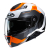 Kask Motocyklowy szczękowy HJC I91 CARST WHITE/ORANGE