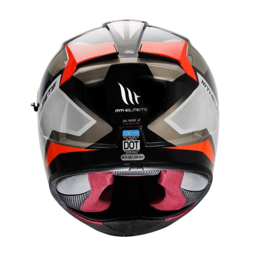Kask Motocyklowy MT HELMETS BLADE 2 SV FINISHLINE RED