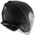Kask Motocyklowy otwarty MT HELMETS THUNDER 3 SV JET SOLID BLACK MATT