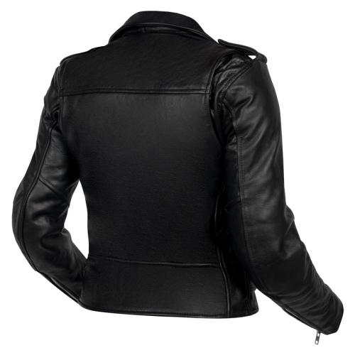 Kurtka motocyklowa skórzana damska ramoneska OZONE RAMONES LADY BLACK