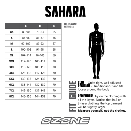 Kurtka motocyklowa turystyczna OZONE SAHARA BLACK