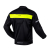 Kurtka motocyklowa letnia OZONE DART BLACK/FLUO YELLOW