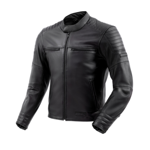 Kurtka motocyklowa skórzana REBELHORN HUNTER II MATT BLACK