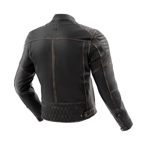 Kurtka motocyklowa skórzana REBELHORN HUNTER II VINTAGE BROWN