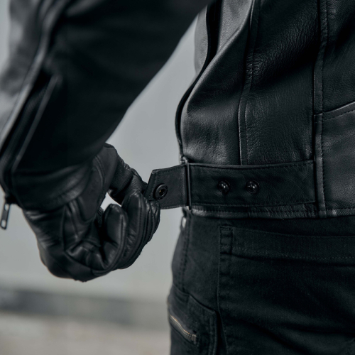 Kurtka motocyklowa skórzana REBELHORN IMPALA BLACK