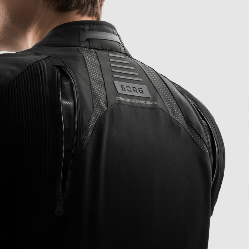 Kurtka motocyklowa REBELHORN BORG II BLACK