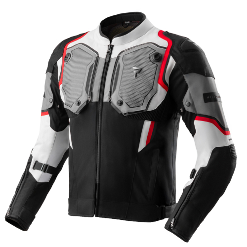 Kurtka motocyklowa REBELHORN BORG II BLACK/GREY/RED