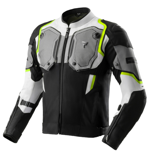 Kurtka motocyklowa REBELHORN BORG II BLACK/GREY/FLUO YELLOWKurtka motocyklowa REBELHORN BORG II BLACK/GREY/FLUO YELLOW