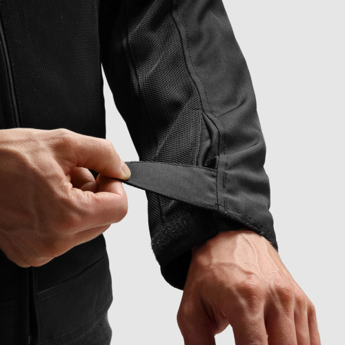 Kurtka motocyklowa REBELHORN ECHO BLACK/FLUO YELLOW