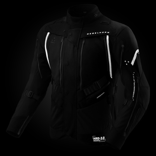 Kurtka motocyklowa REBELHORN HARDY 3.0 BLACK