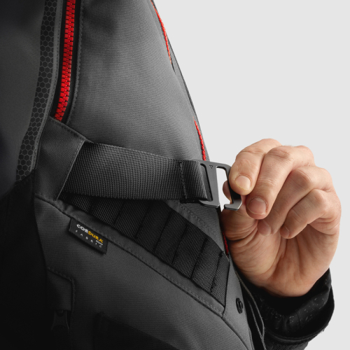 Kurtka motocyklowa REBELHORN HARDY 3.0 DARK GREY/BLACK/FLUO YELLOW