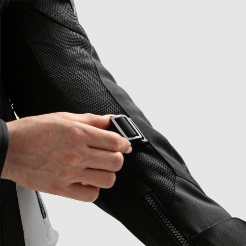 Kurtka motocyklowa mesh damska REBELHORN HIFLOW V LADY BLACK/GREY/FLUO YELLOW