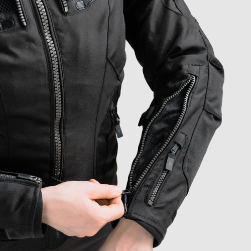 Kurtka motocyklowa damska REBELHORN HIKER IV LADY BLACK
